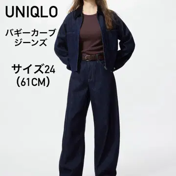 UNIQLO 유니클로 배기 커브 진