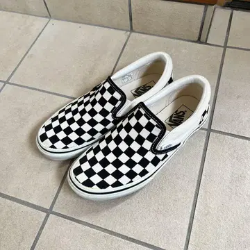 VANS 체커 슬립온