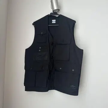 ARMY TWILL 블랙 베스트 다기능 포켓