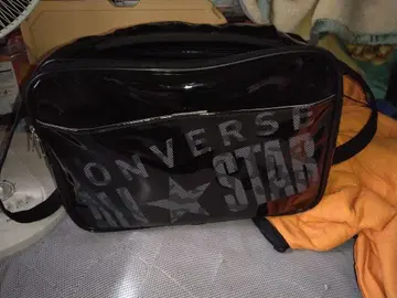 CONVERSE 숄더백 블랙