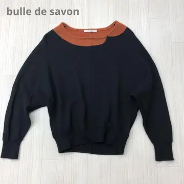 bulle de savon 뷔르데사봉 돌먼 니트 스웨터