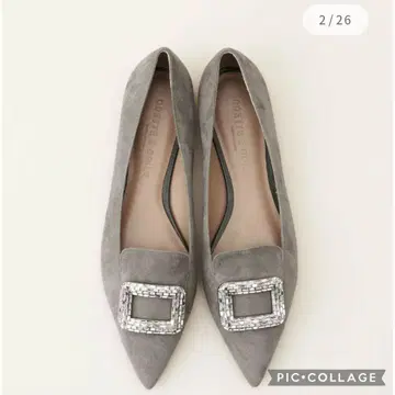 ODETTE E ODILE 반짝반짝 스파클 버클 펌프스 25cm
