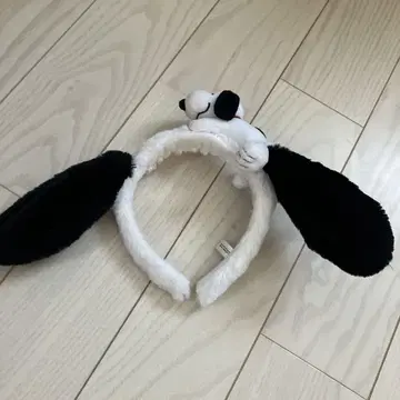 스누피 귀달이 머리띠