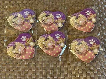 닌타마 란타로 난자타운 난자 하트 캔뱃지 사이토 타카마루 6개 세트