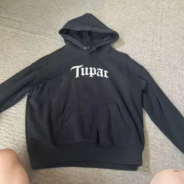 2pac 후드티 블랙
