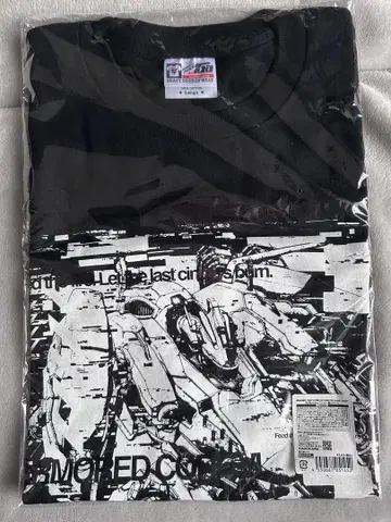 ARMORED CORE VI 콘서트 T셔츠 (블랙) 사이즈 L