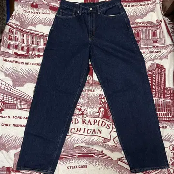 GAP 배기 데님 w31L32 인디고