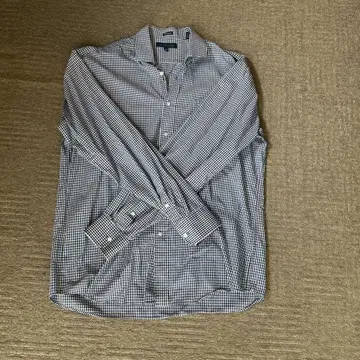 TOMMY HILFIGER 체크 셔츠 L