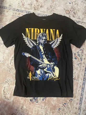 NIRVANA IN UTERO 20주년 기념 티셔츠