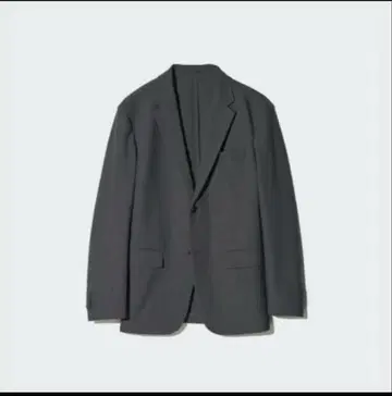 유니클로 감동 자켓 다크 그레이 M