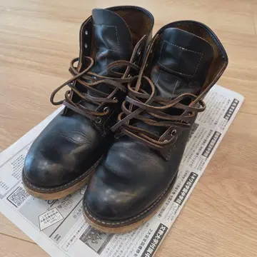 Red Wing Irish Setter 워크 부츠 9D 블랙 차심