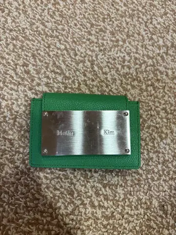 Matin kim 가죽 그린 지갑