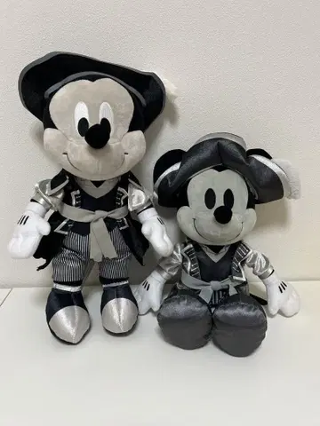 미키마우스 할로윈 봉제 인형 2개 세트