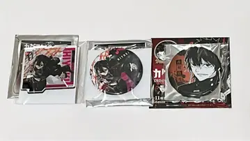 카구라바치 카리히유키 캔뱃지 아크릴 키링 색지 세트