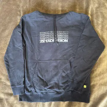 ZETA DIVISION 블랙 후드티 L