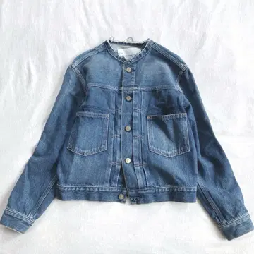 IENA 이에나 L'ATELIER DENIM 노카라 데님 블루종 36