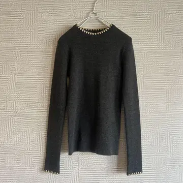 [고품질] D&G 돌체앤가바나 자수 니트 풀오버 이탈리아제