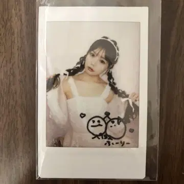 후루사와 리사 (후리-) 친필 사인 폴라로이드 CUTIE STREET