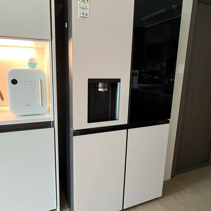 LG 오브제 얼음정수기 냉장고 820L