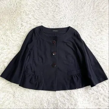 빅 사이즈 23구 노카라 자켓 7부 소매