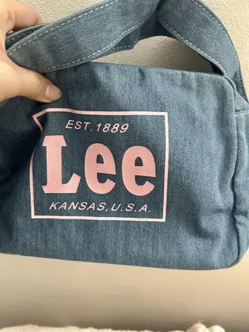 Lee 데님 숄더백