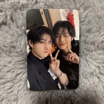 유닛 트레이딩 카드 방찬 아이엔