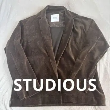 STUDIOUS 코듀로이 자켓 가디건