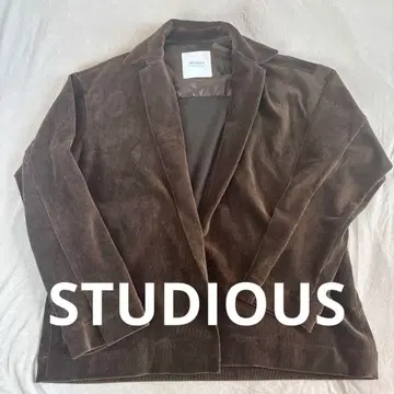 STUDIOUS 코듀로이 자켓 가디건