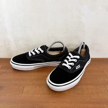 컨디션 최상 반스 스케이트 에라 22.5cm 스웨이드 블랙 952