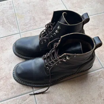 워크 부츠 가죽 27.5cm 레이스업