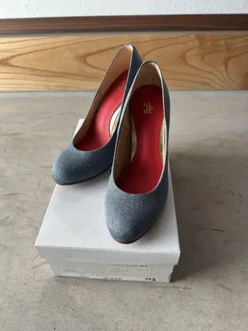 KiBIRA 7cm 힐 사이즈: 23.5cm 데님 소재