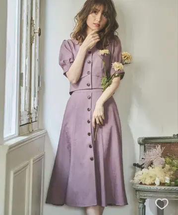 noela 린넨 라이크 셋업 S
