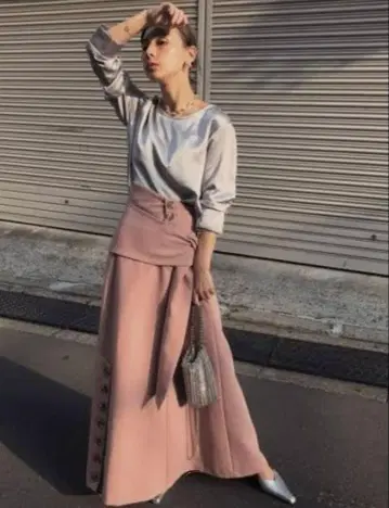 아메리빈티지 Ameri 이타즈라 하이웨스트 스커트