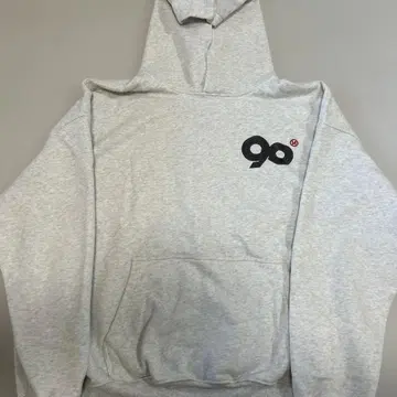 90go XL 후드티 그레이