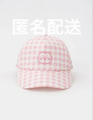 새상품 치이카와 (먼작귀) 체크 시리즈 CAP 치이카와 핑크
