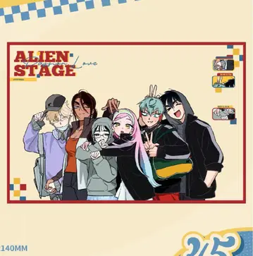 에이리언 스테이지 ALIEN STAGE 중국 3주년 파트너 아크릴 색지