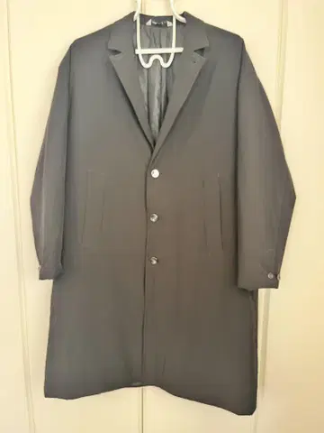 ZARA 남성용 다운 코트 블랙