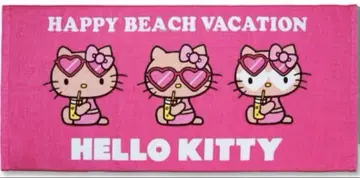 미사용 새상품 일광화상 키티 페이스타월 에코백