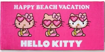 미사용 새상품 일광화상 키티 페이스타월 에코백