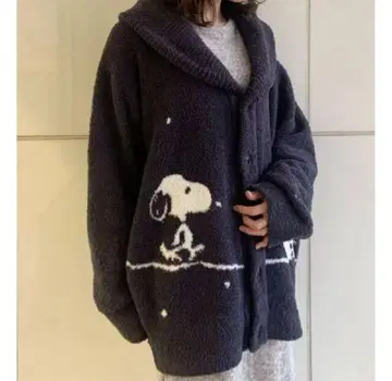 젤라토 피케 SNOOPY 숄 가디건 남성용 여성용 남성용 M