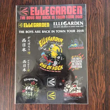 ELLEGARDEN 스티커 시트