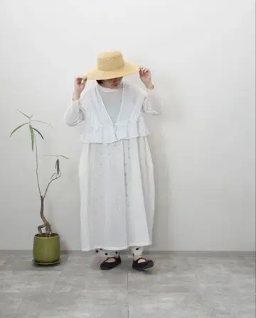 아틀리에 에마우 atelier emau 허리 개더 원피스