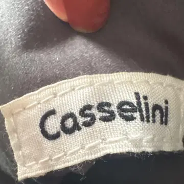 Casselini 뜨개질 숄더백 블랙