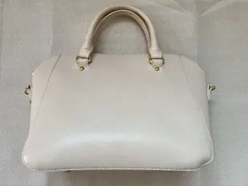 뷰티 앤 유스 베이지 핸드백
