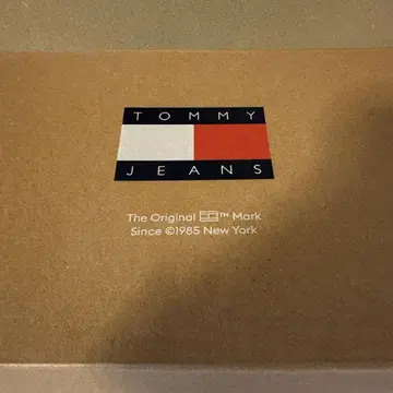 TOMMY JEANS 블랙 슬라이드 샌들