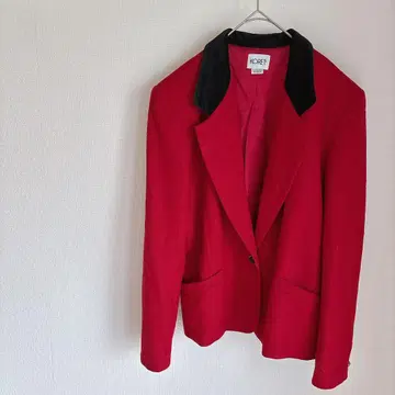 울 자켓 KORET 빨검 테일러드 자켓 [ XS ]