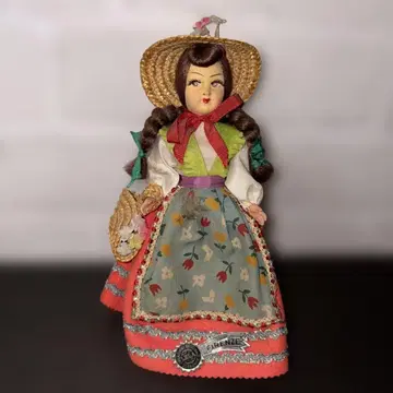 FIRENZE 인형 전통 의상 앤티크 인형 빈티지