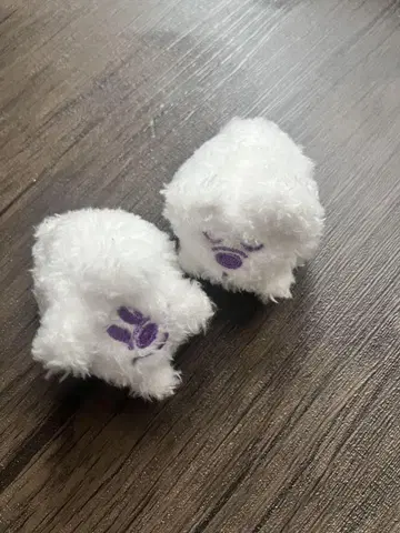유령 마스코트 헤어핀