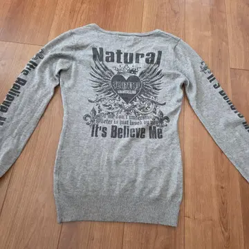 INGNI 헤이세이 갸루 y2k 그런지 긴팔 니트 페어리코어