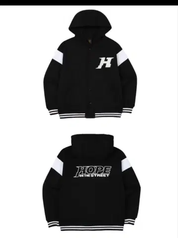 HOPE ON THE STREET VARSITY JACKET